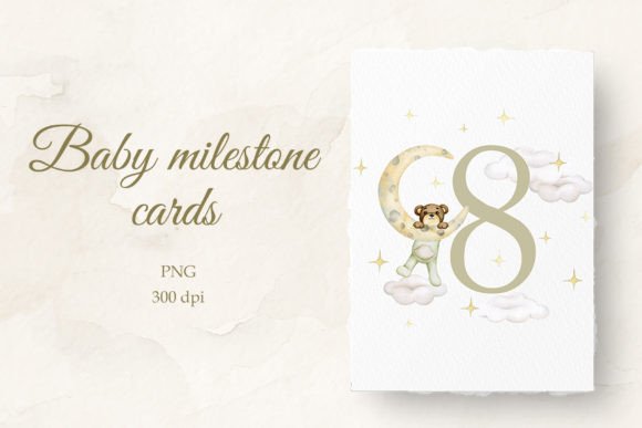 Capture the 8-Month Milestone: A Watercolor Keepsake