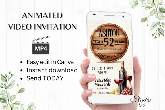 Celebrate in Style: A Guide to the Wine Birthday Invitation