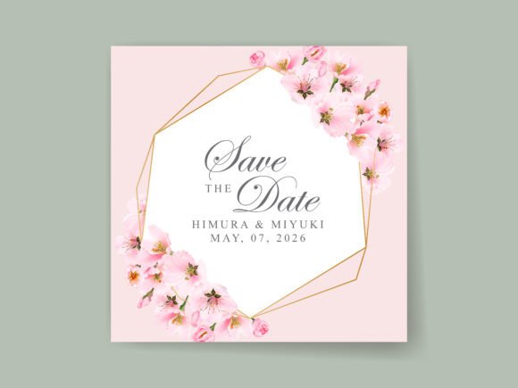Designing Your Dream: The Cherry Blossom Wedding Invitations Card