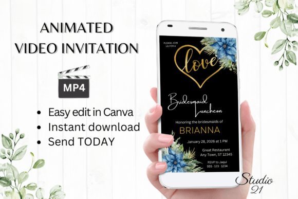 Elevate Your Holiday Event with Christmas Bridesmaid Luncheon W4211BL