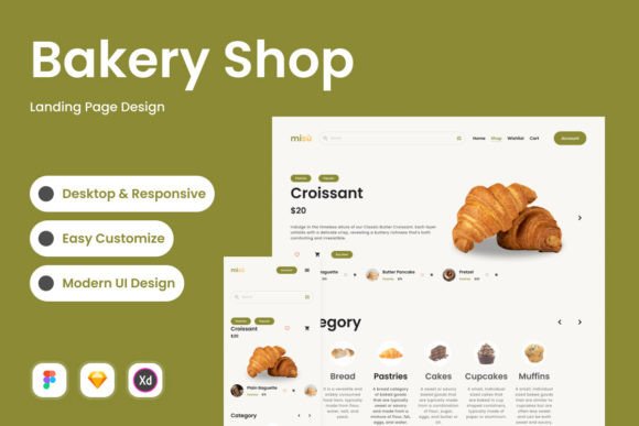 Misu - Bakery Shop Landing Page V2: A Fresh Recipe for Digital Success
