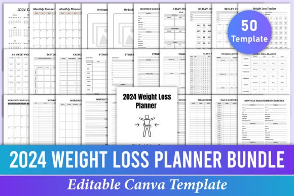 Transform Your 2024 Goals with This Canva Planner Bundle